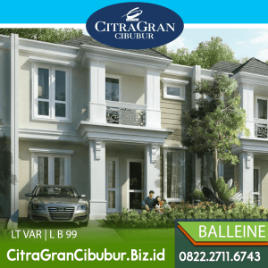 Jual Rumah Cluster Di Citra Gran Cibubur
