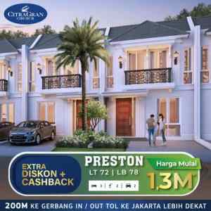 Harga Rumah Di Citra Gran Cibubur